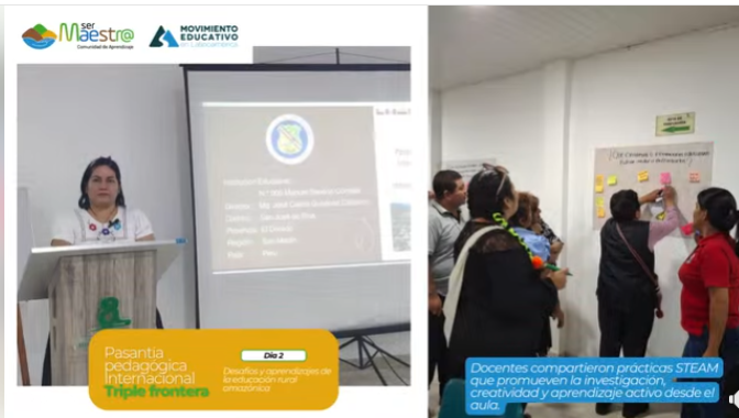 Pasantía pedagógica Internacional Triple frontera | 27 al 29 de noviembre, entre Colombia, Perú y Brasil